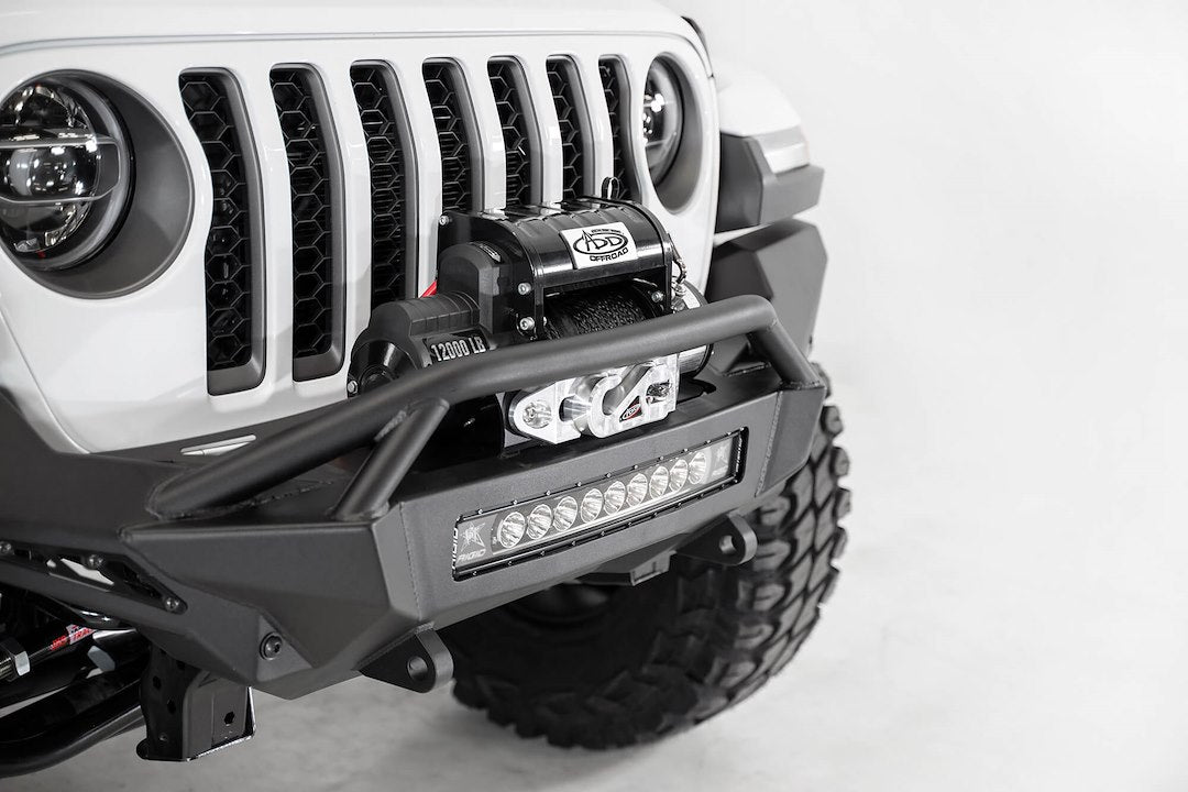 Product of Addictive Desert Designs F961692080103 Stealth Fighter Steel Powder Coated Bumper