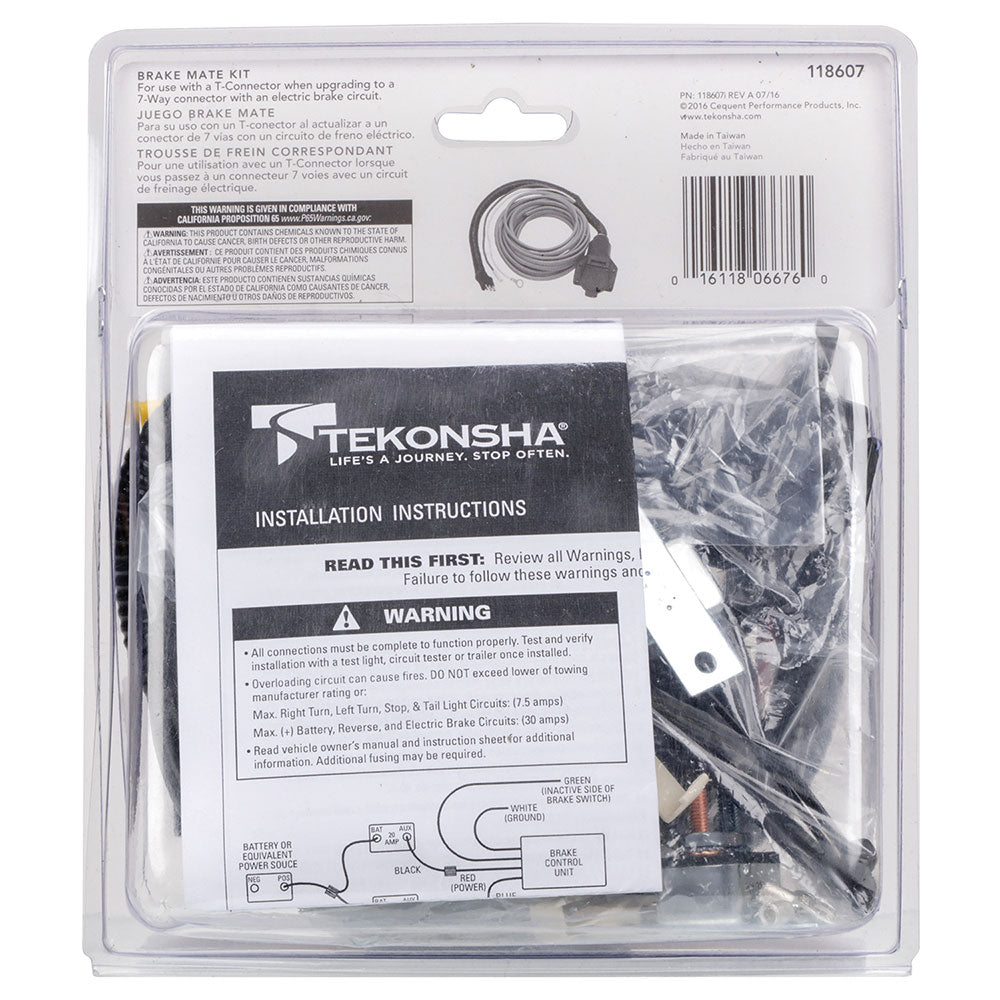 Tow Ready 118607 Trailer Brake Control Wiring Harness||118607_5.Jpg||90||t1g118607||1524830