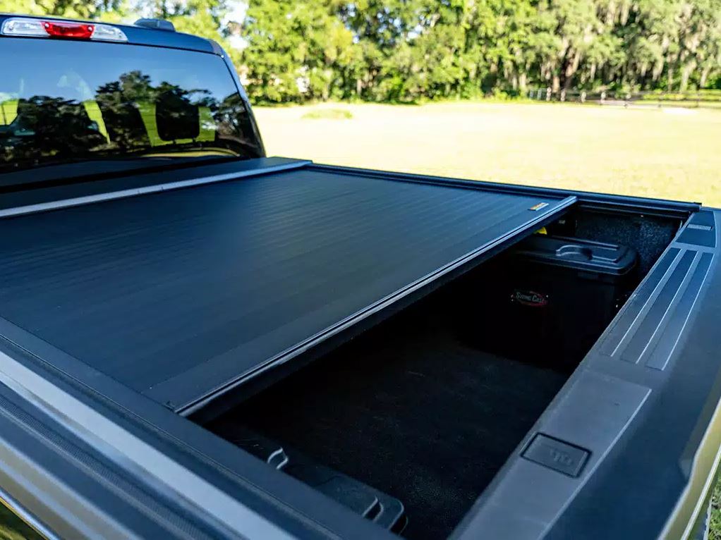 Product of Roll-N-Lock E-Series XT ™ Hard Power Retractable 263E-XT Tonneau Cover