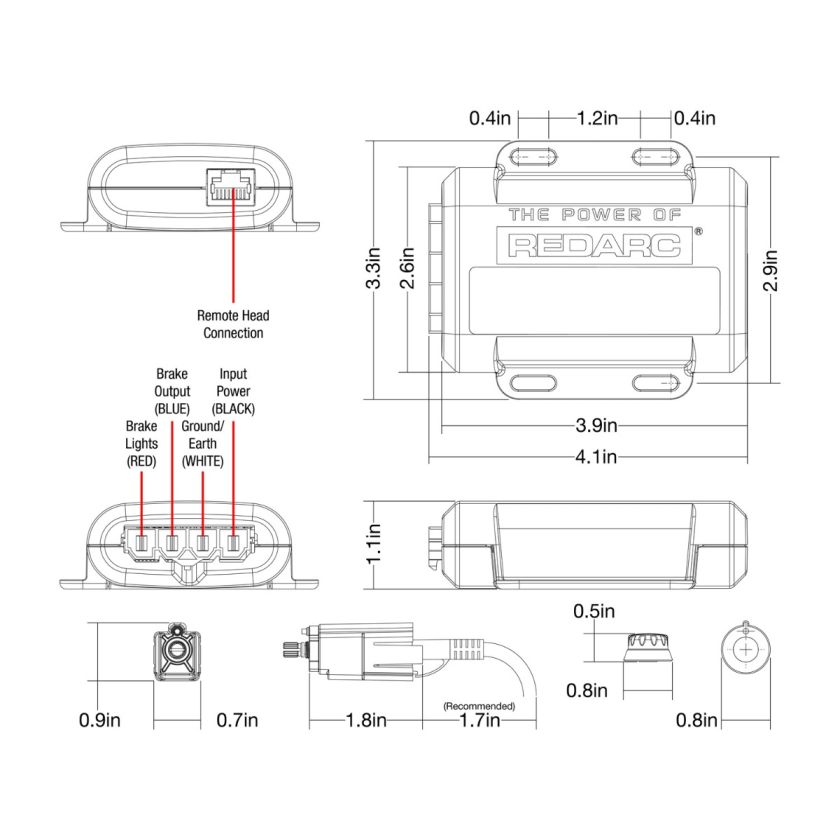 Product of Redarc Ebrh-Accna Trailer Brake Control