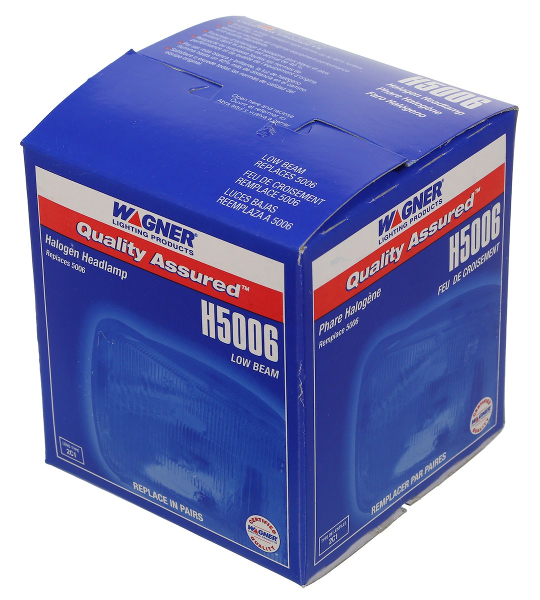 Wagner Lighting H5006 Headlight Bulb||h5006_P02_Pkg.Jpg||94||w31h5006||1024484