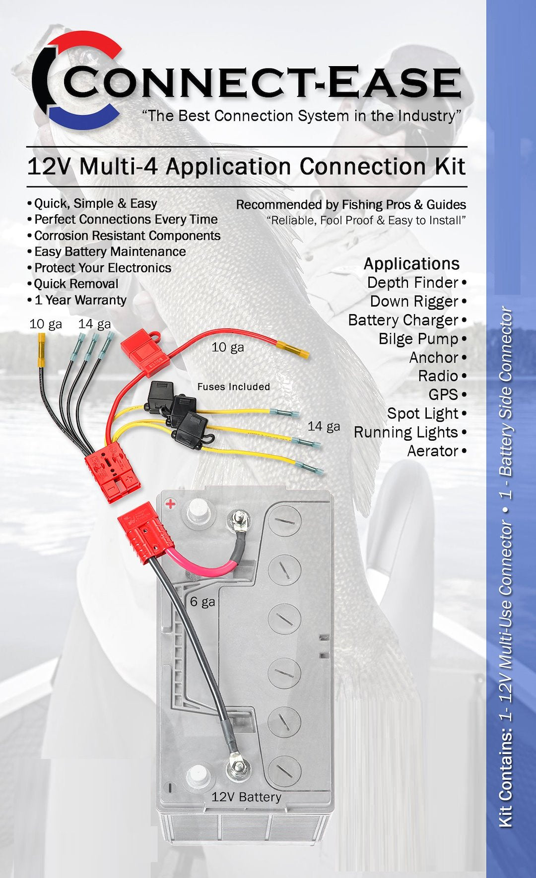 Product of Connect-Ease Rce12vb4fk Battery Connection Harness