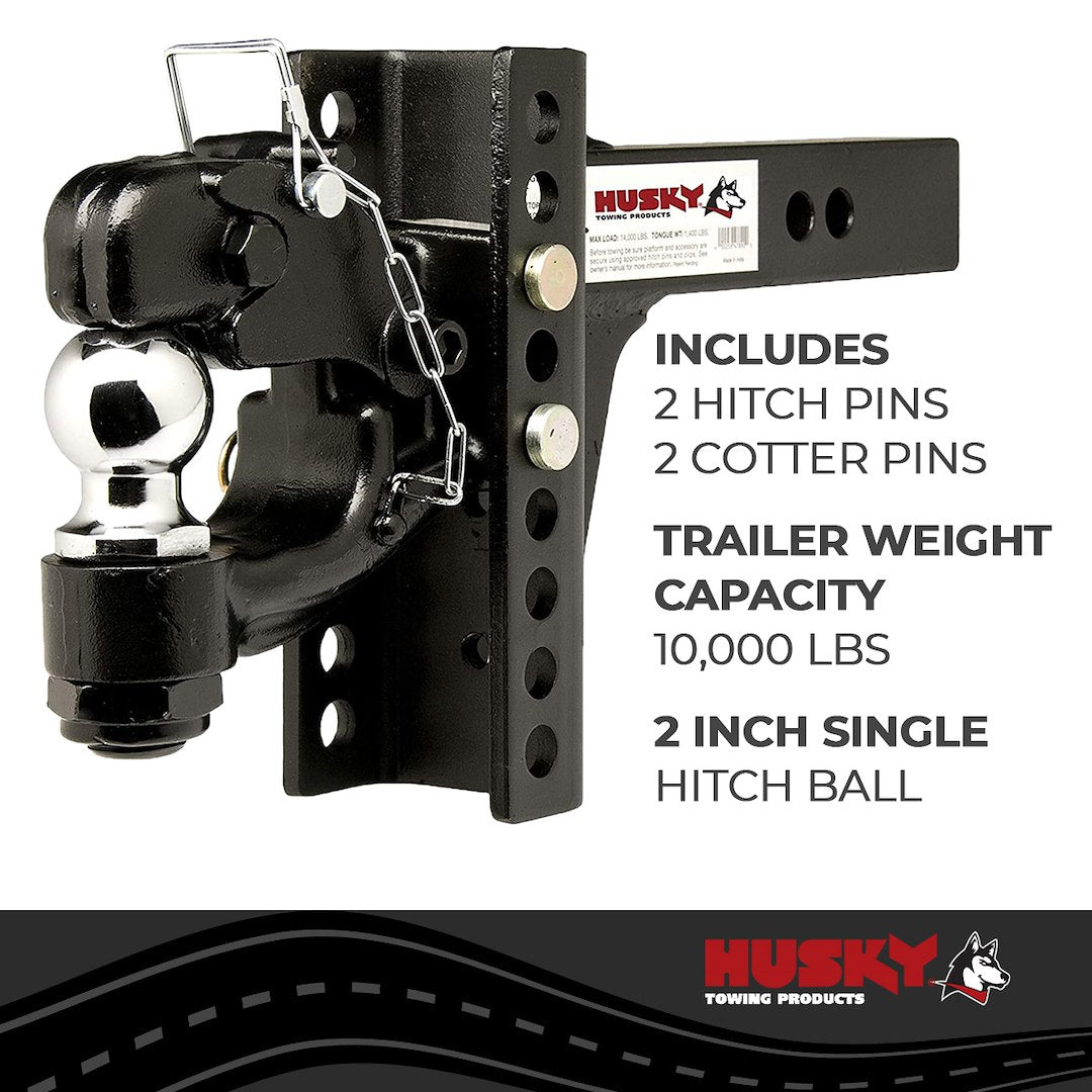 Husky Towing 33109 Pintle Hook||hus_33109_Adjustable Ball Mount Pintle Kit_B2c_3.Jpg||87||hus33109||1275268