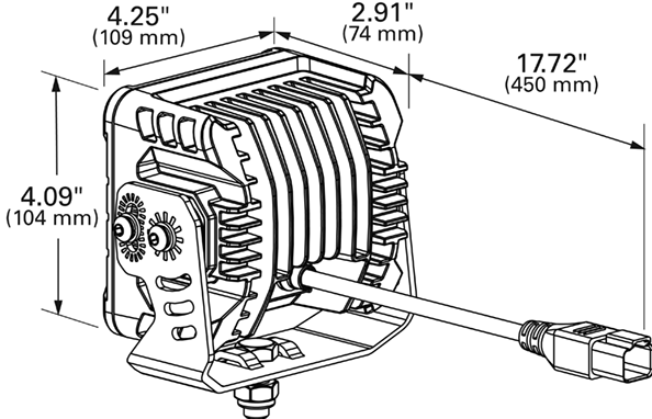 Grote Industries Bz231-5 Work Light||bz231-5_1.Png||86||g17bz2315||2250384