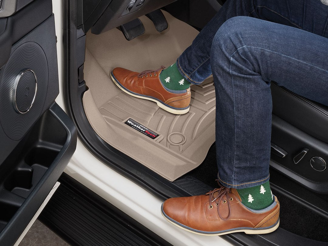 Product of Weathertech (USA) FloorLiner ™ 4516031 Beige/ Cashmere/ Camel/ Khaki/ Medium Neutral/ Sand/ Tan Thermoplastic Polyolefin (TPO) Floor Liner