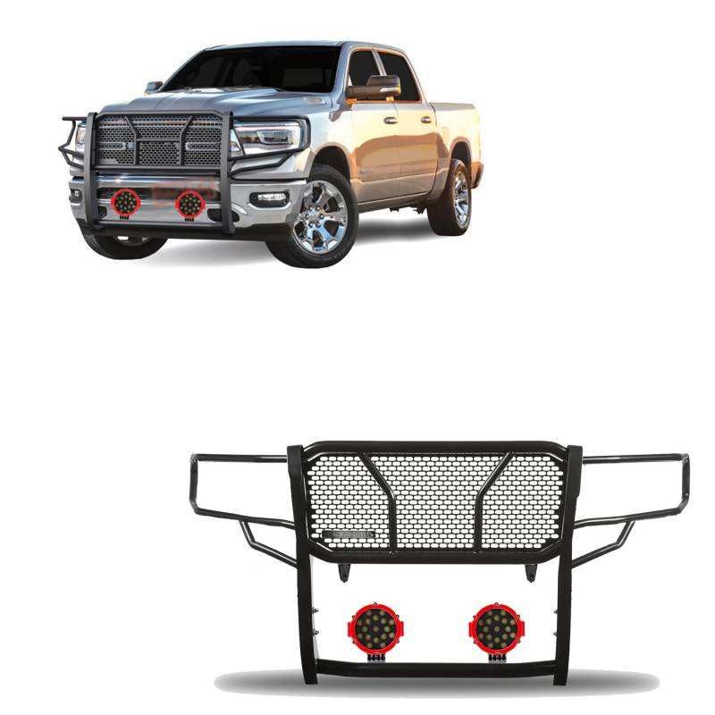 Black Horse Offroad Ru-Dora19-B-Plr Grille Guard||ru-Dora19-B-Plr_6.Jpeg||90||blkrudora19bp||1648620