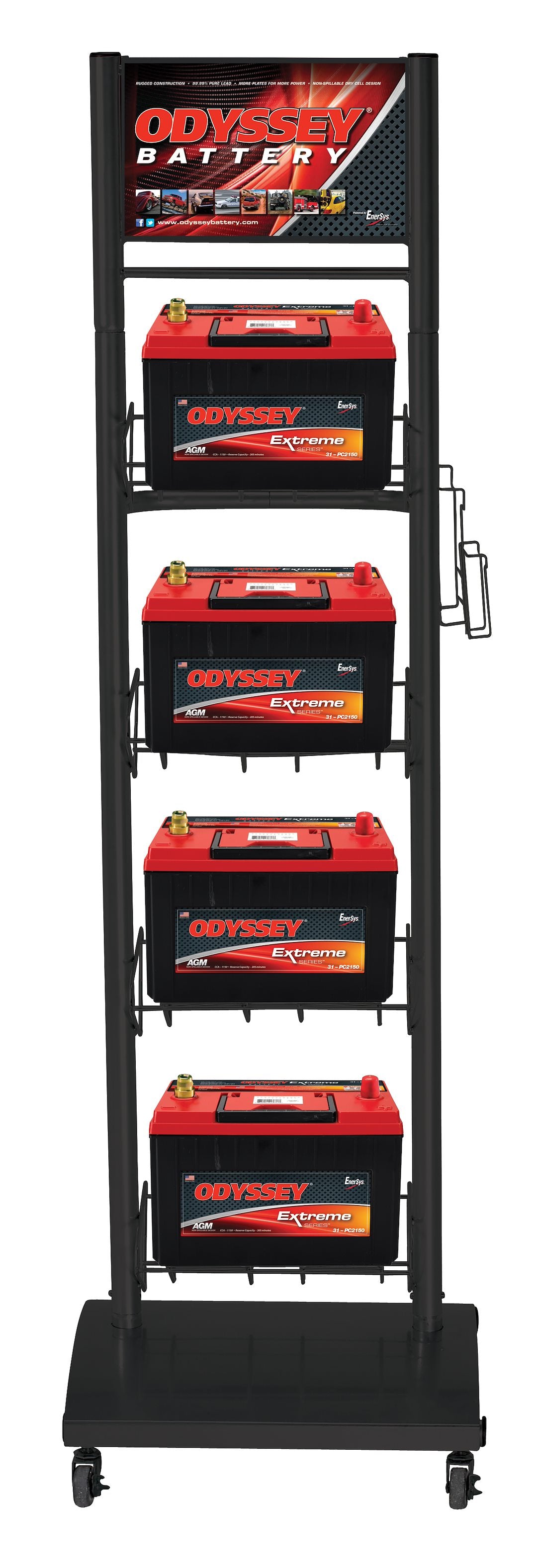 Product of Odyssey Battery Ody4retailer Point Of Purchase Display