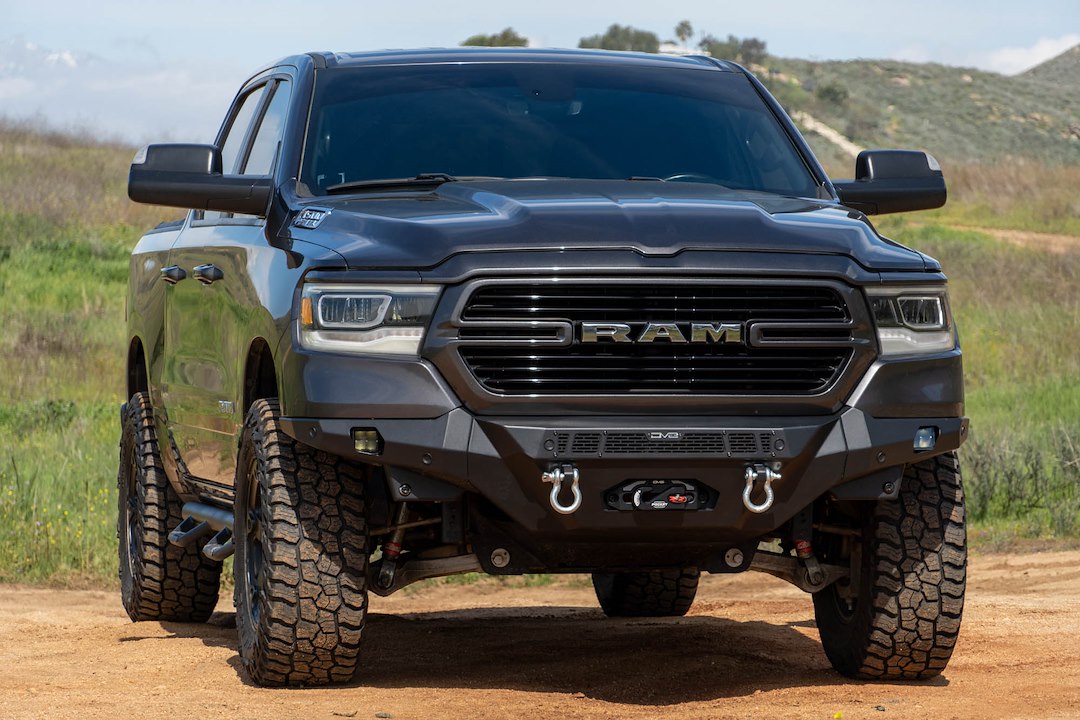 Dv8 Offroad Fbdr1-06 Bumper||2019-2023-Ram-1500-Spec-Series-Front-Bumper-Installed-02.Jpg||95||dv8fbdr106||1627055