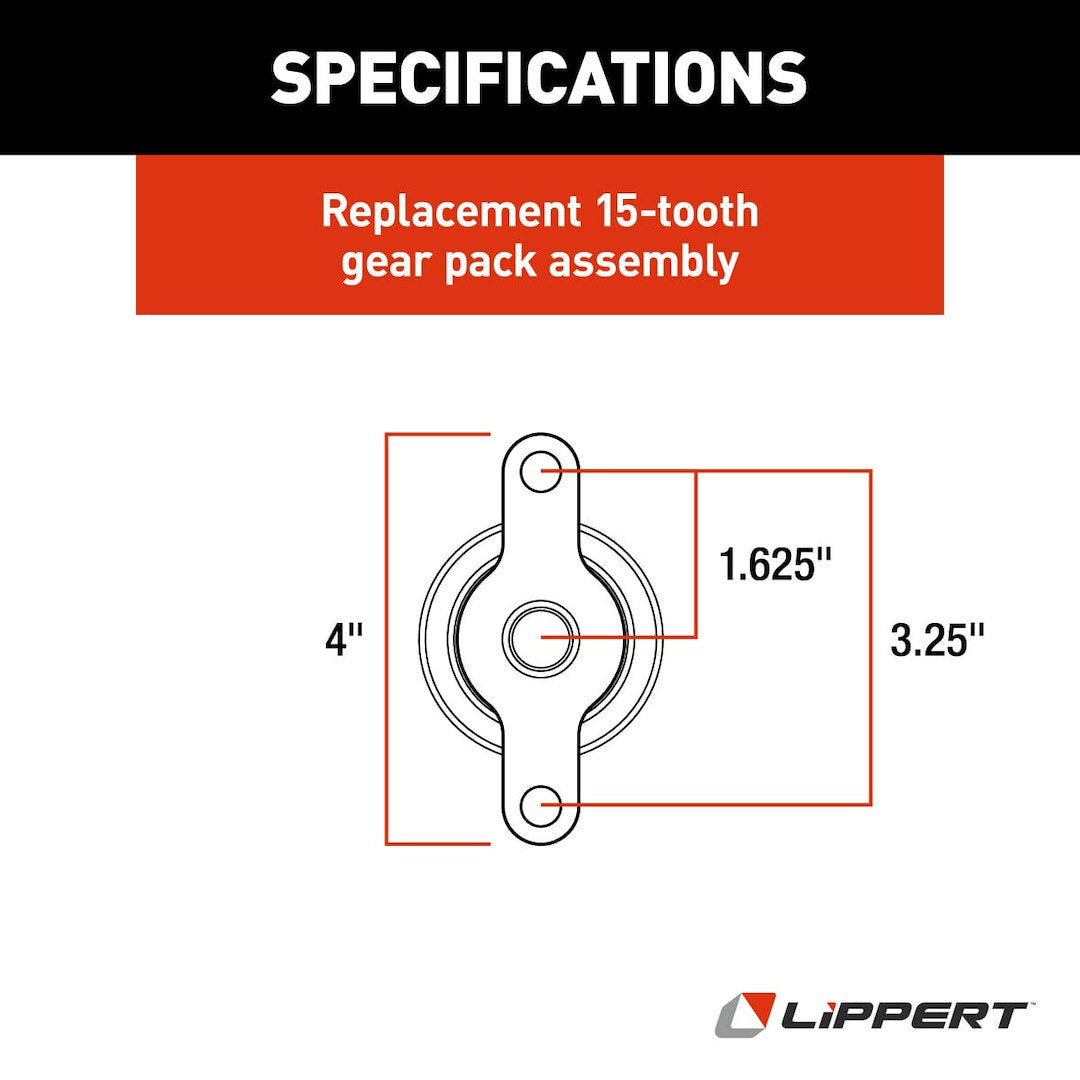 Product of Lippert Components 281331 Slide Out Gear