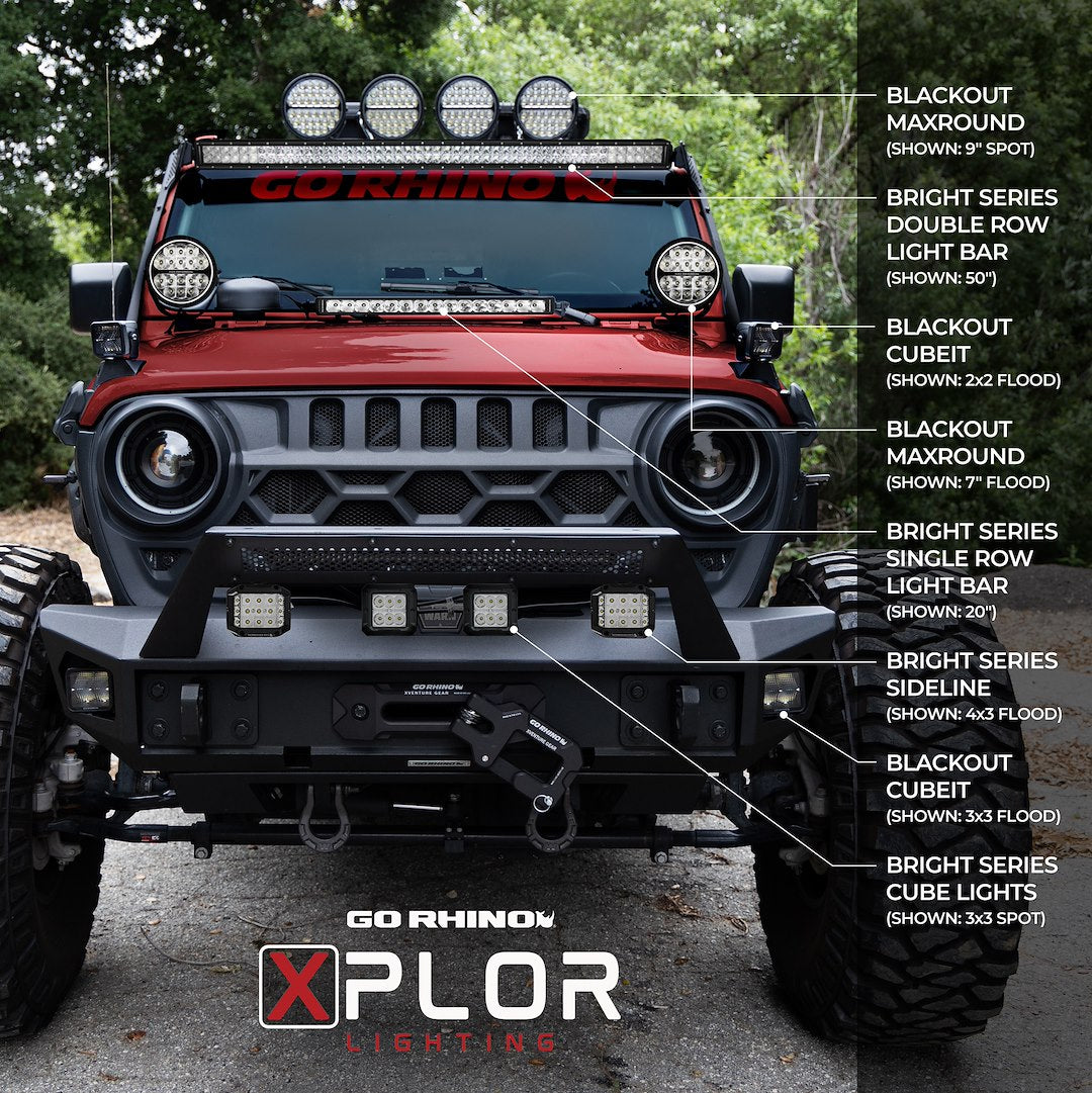 Go Rhino 750300323fcs Driving/ Fog Light||xplor-Collection_Bright.Jpg||90||g260300323fcs||1206527