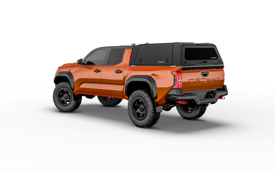 Product of SmartCap EA1312-MB Black Stainless Steel 5-Piece Truck Cap