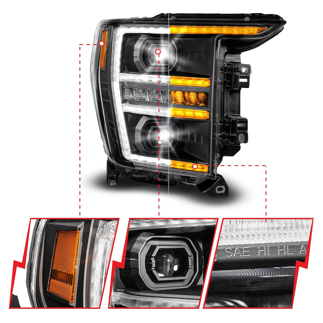 Product of Anzo Usa 111594r Headlight Assembly