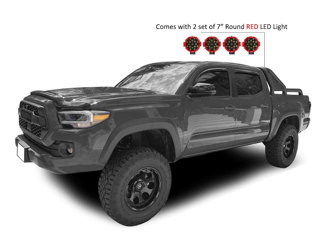 Product of Black Horse Offroad GLRB-03B-PLR  Truck Bed Bar