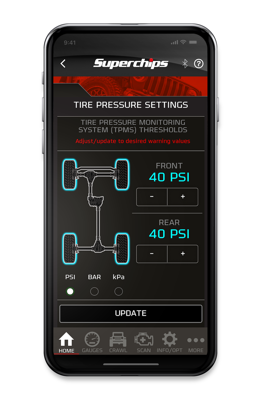 Product of Superchi 3581 Speedometer Calibrator