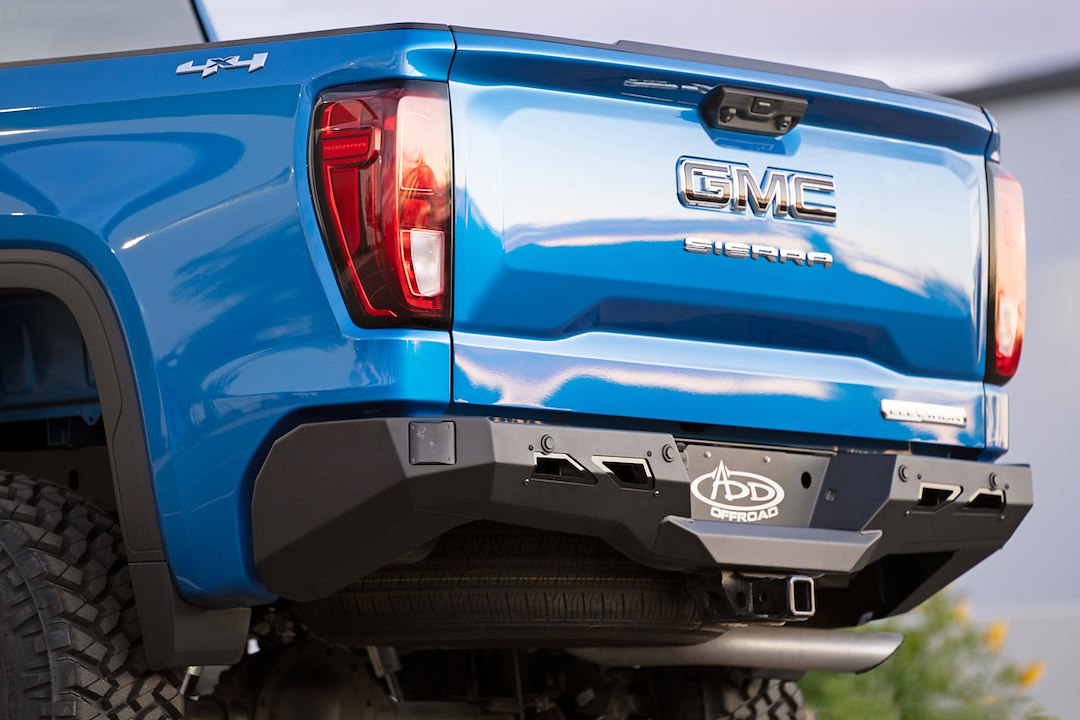 Product of Addictive Desert Designs R14020NA0103 Black Label Steel Powder Coated Bumper