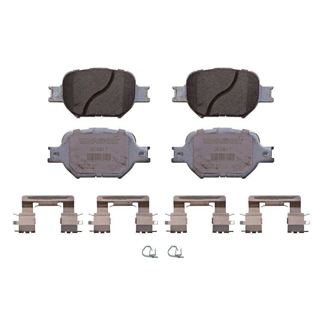 Wagner Brakes Oex817 Brake Pad||oex817.Jpg||85||w66oex817||2222350