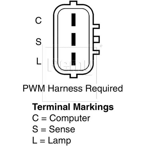 Product of Remy International 12864 Alternator/ Generator