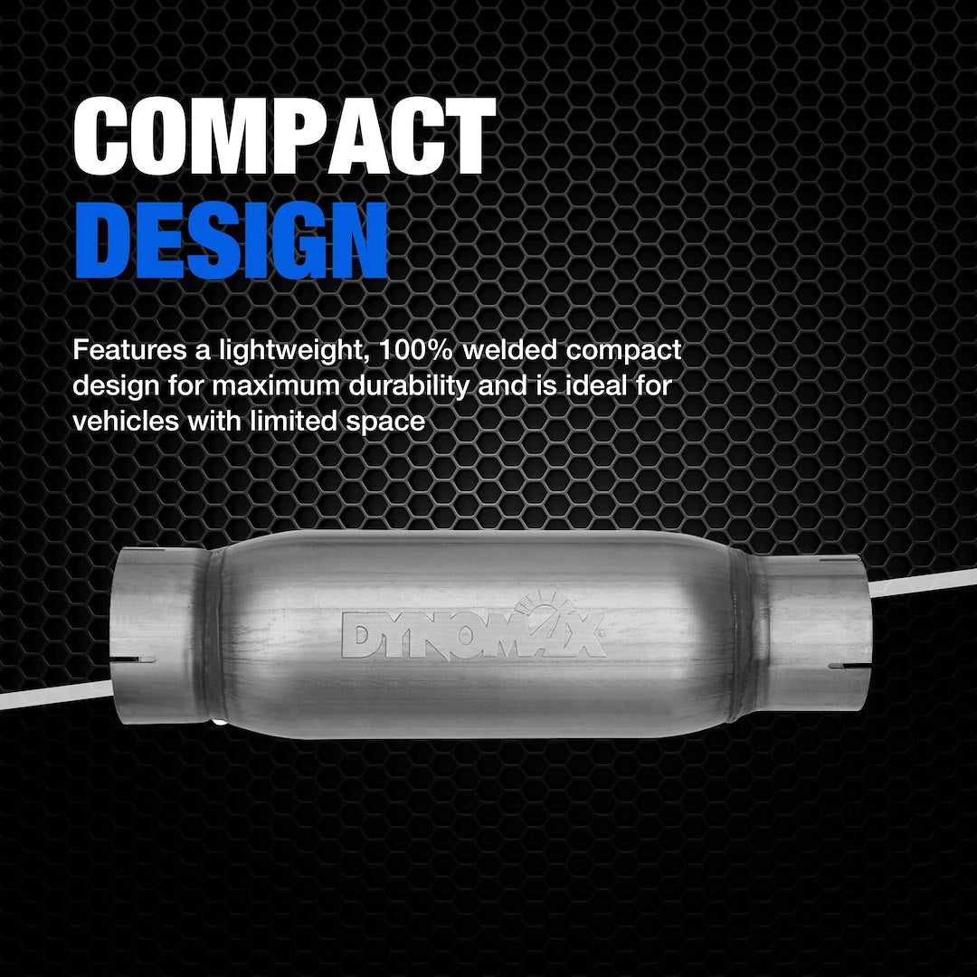 Product of Dynomax 24215 Race Series Bullet Steel Exhaust Muffler
