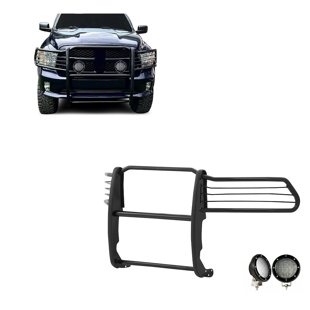 Product of Black Horse Offroad 17DG109MA-PLFB Grille Guard