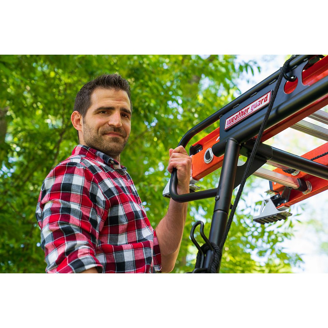 Weather Guard (Werner) 1345-52-02 Ladder Rack||1345-52-02_Ai_Reartiedownpose.Jpg||95||w5113455202||1540992