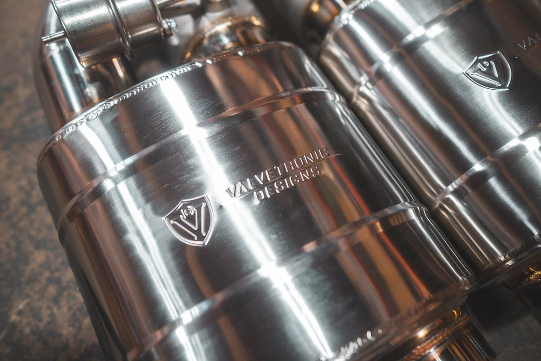 Product of Valvetronic Design UVM.76MM.X2 Exhaust Muffler