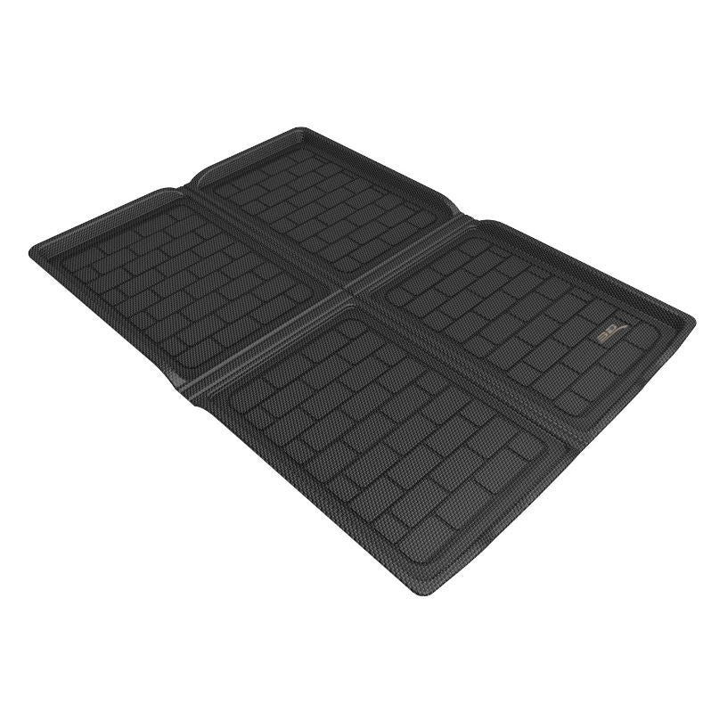 Product of 3D Mats M1BM1301309 Black Thermoplastic Rubber Of Carbon Fiber Texture Behind 2nd Seat Cargo Area Liner