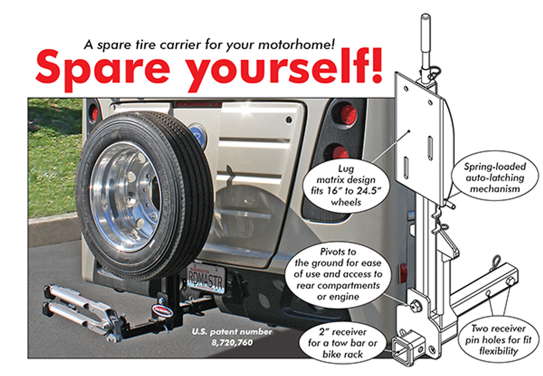 Roadmaster 195225-S Spare Tire Carrier||195225-S_3.Png||88||r6l195225s||932541
