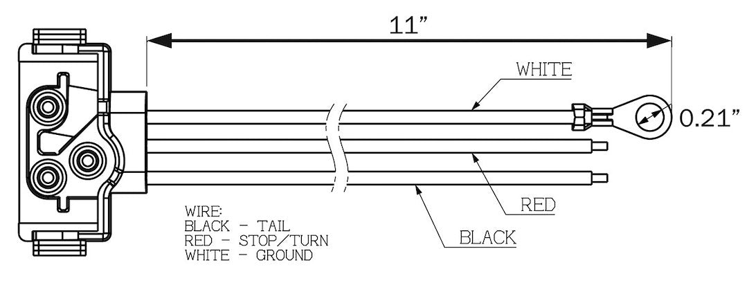 Optronics A47pbp Trailer Light Connector Pigtail||a47pbp_1.Jpg||86||o24a47pbp||1729749