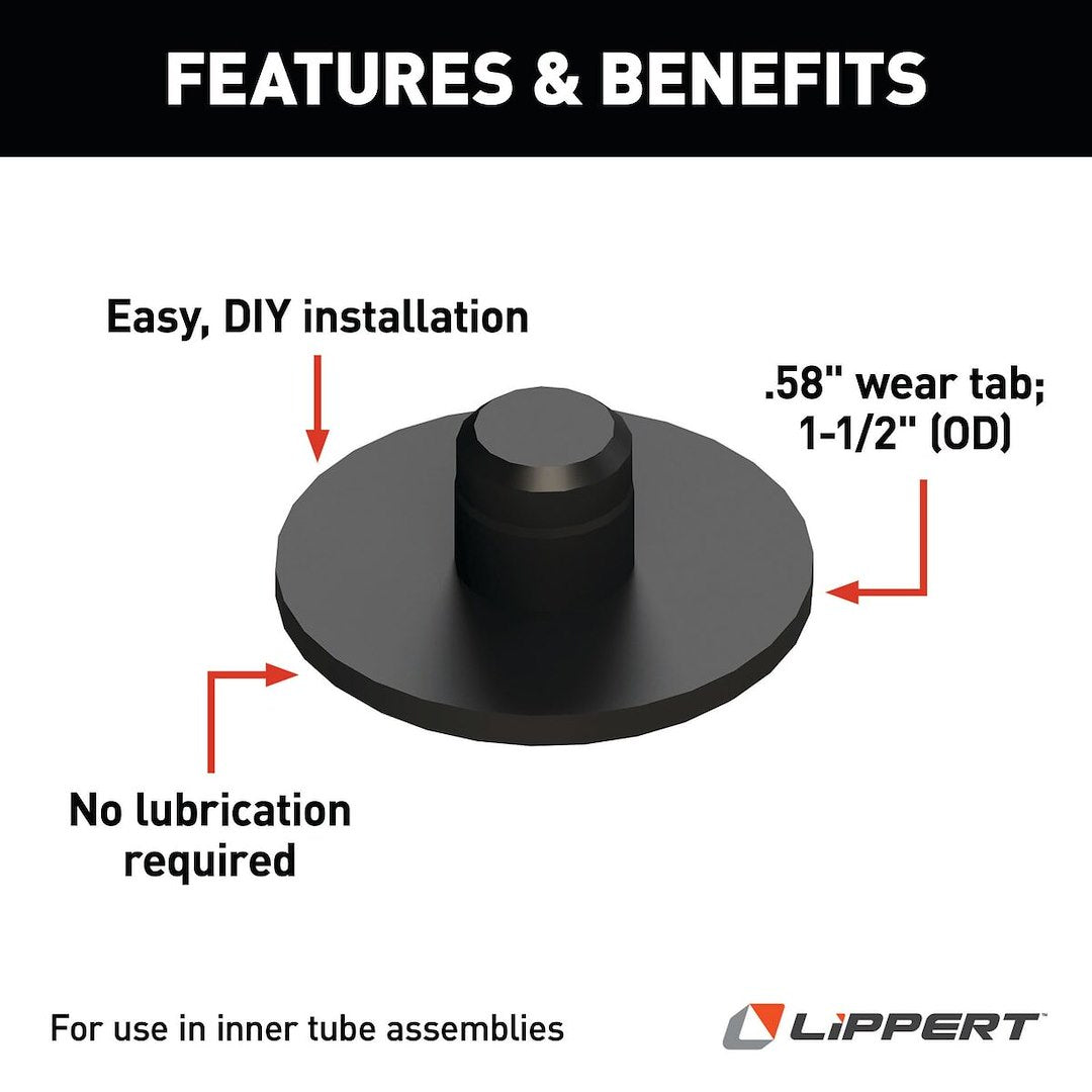 Product of Lippert Components 277882 Slide Out Friction Pad
