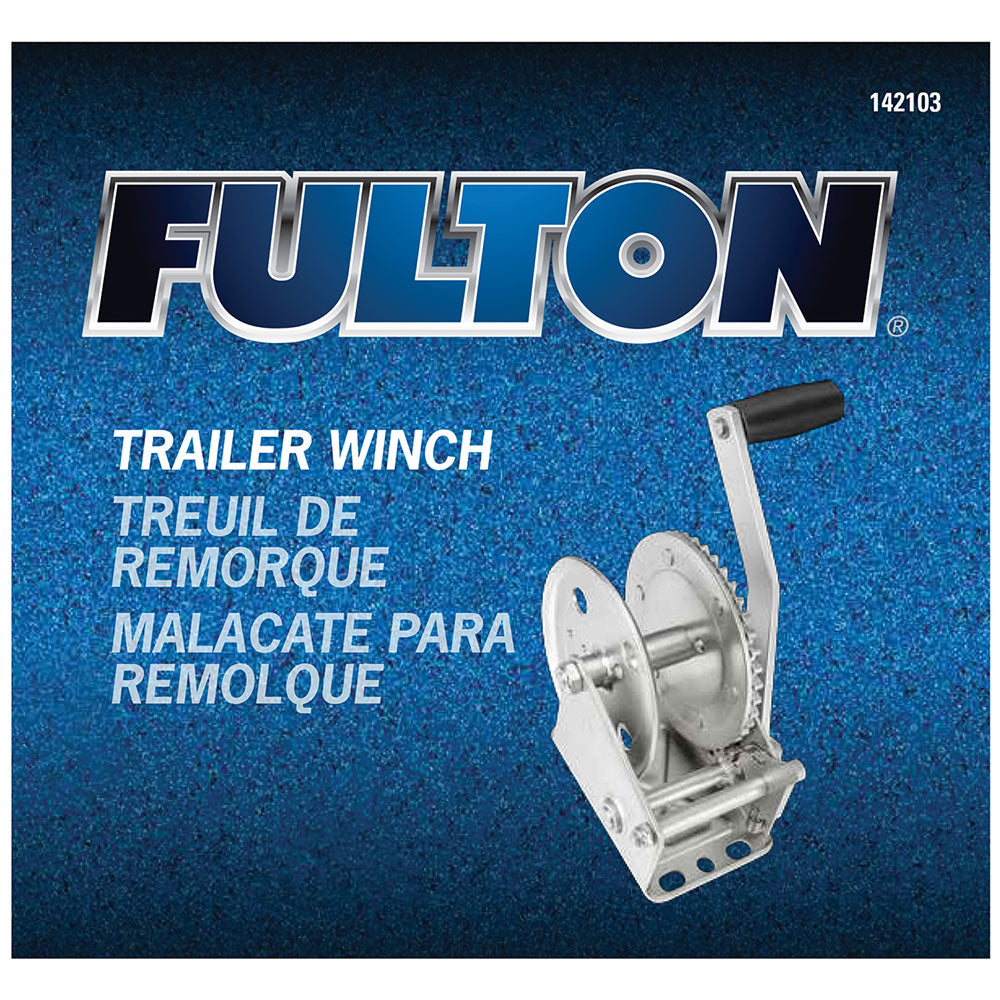 Product of Fulton 142103 Trailer Boat Winch