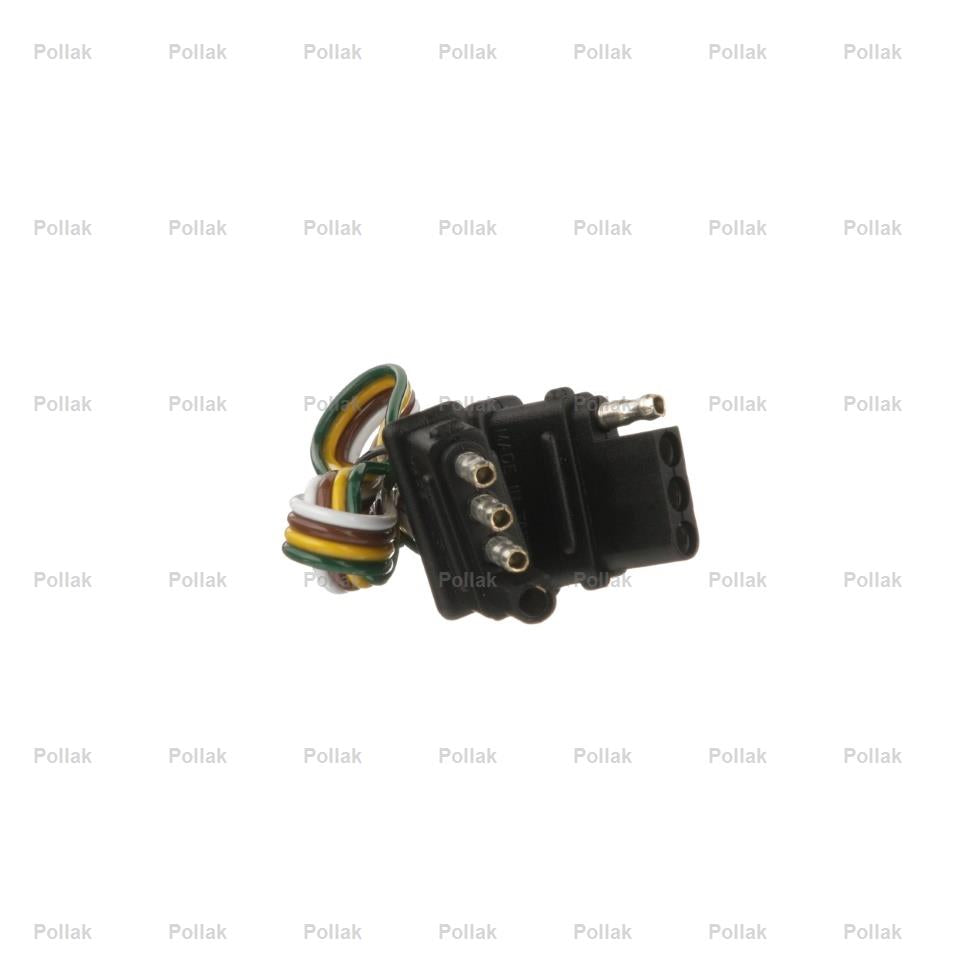 Product of Pollak 12-412E Trailer End 4 Flat Trailer Wiring Connector