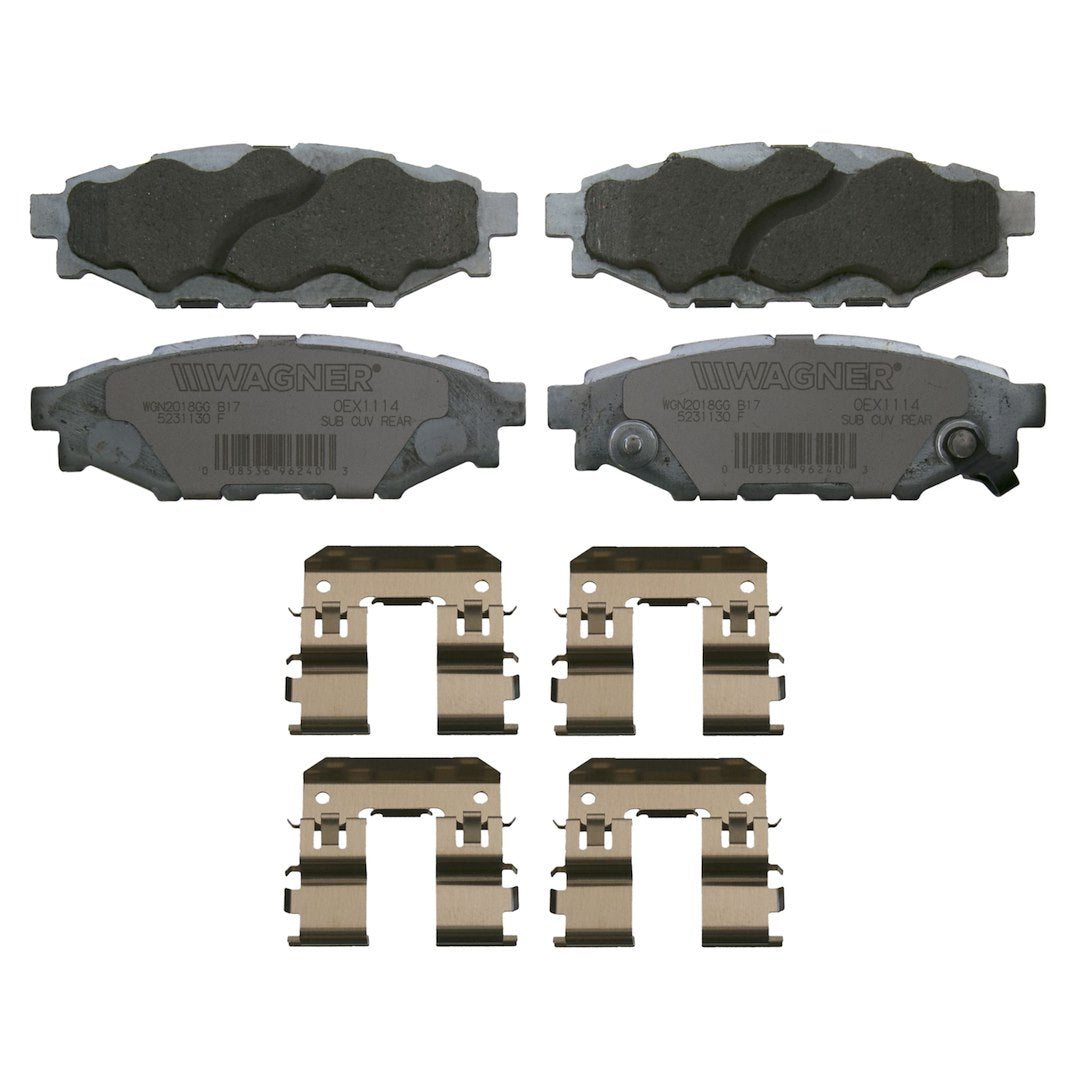 Wagner Brakes Oex1114 Brake Pad||oex1114.Jpg||85||w66oex1114||2221067