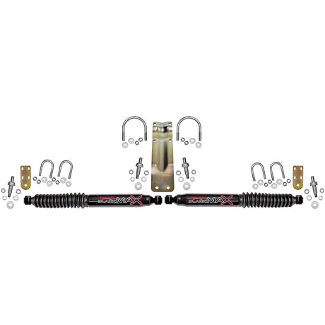 Product of Skyjacker Suspensions 8220 Dual Twin Tube Steering Stabilizer