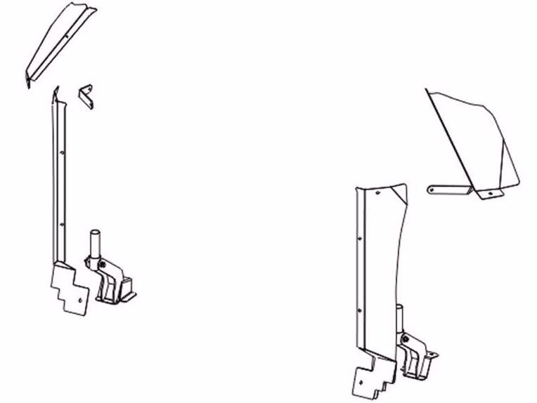 Go Rhino Safety Division 570341 Rear Seat Partition Installation Kit||570341.Jpg||85||p2s570341||1744576