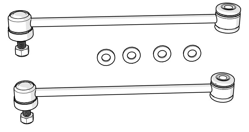 Product of Teraflex 1744500 Stabilizer Bar Link Kit
