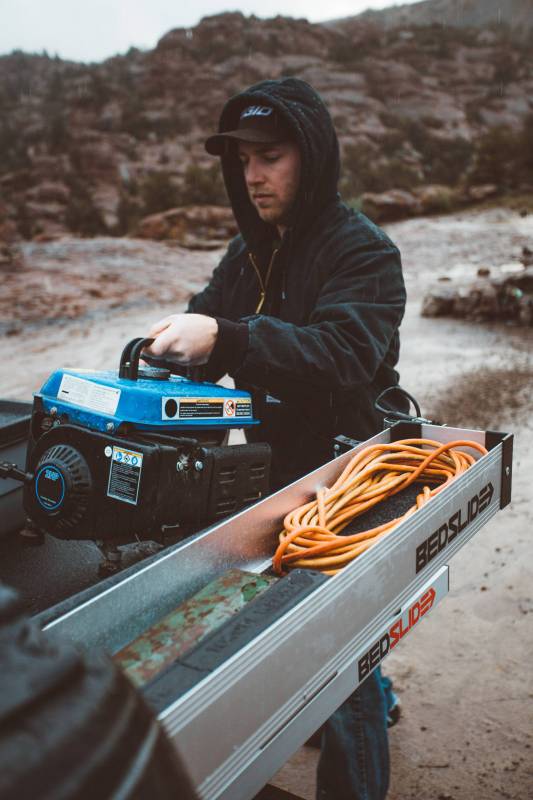 Product of Bedslide BEDBINS Side Kix Cargo Bins (BSA-SK)