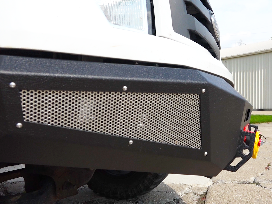 Product of Fishbone Offroad FB22347 Pelican Steel Textured Powder Coated Bumper