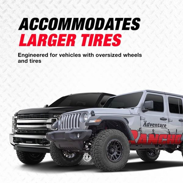 Product of Rancho RS5403 Single Twin Tube Steering Stabilizer