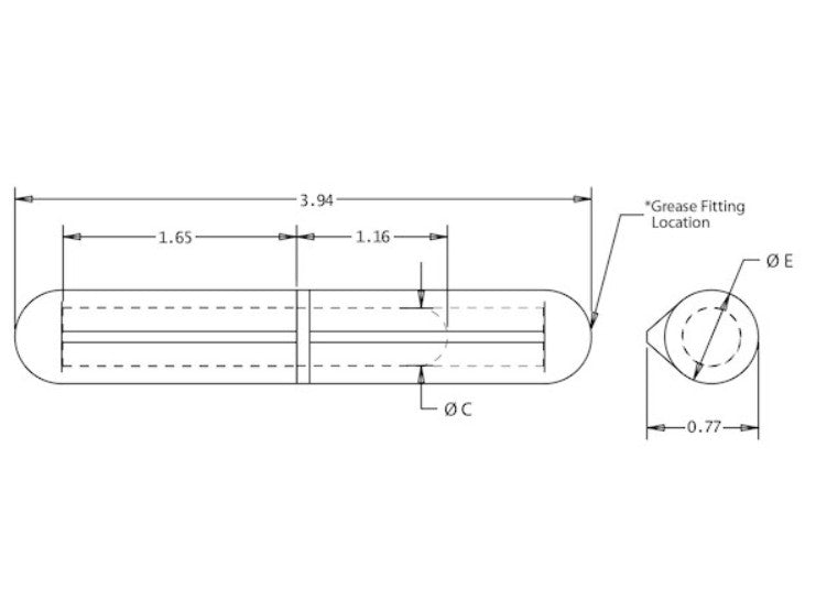 Buyers Products Fsp100 Door Hinge||fsp100_1.Jpg||86||b83fsp100||2212626