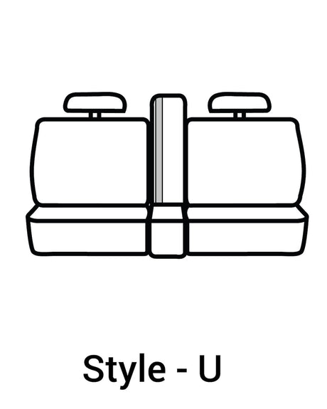 Product of Covercraft GTC4210ABCOBK Carhartt® PrecisionFit® Black 1000 Denier Nylon Seat Cover