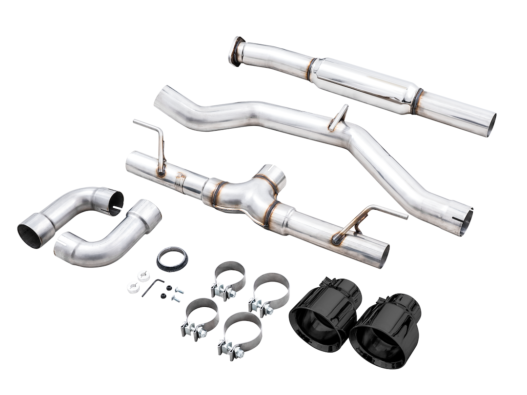 Product of AWE Tuning 3020-33279 Track Edition Cat-Back System Single Exhaust System Kit