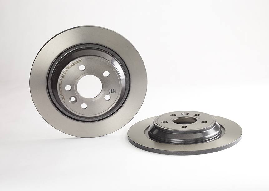 Product of Brembo 08A53711C02 Solid 1 Piece Brake Rotor