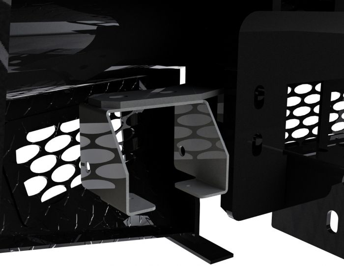 Product of Ranch Hand FBF201BLR Legend Steel Powder Coated Bumper