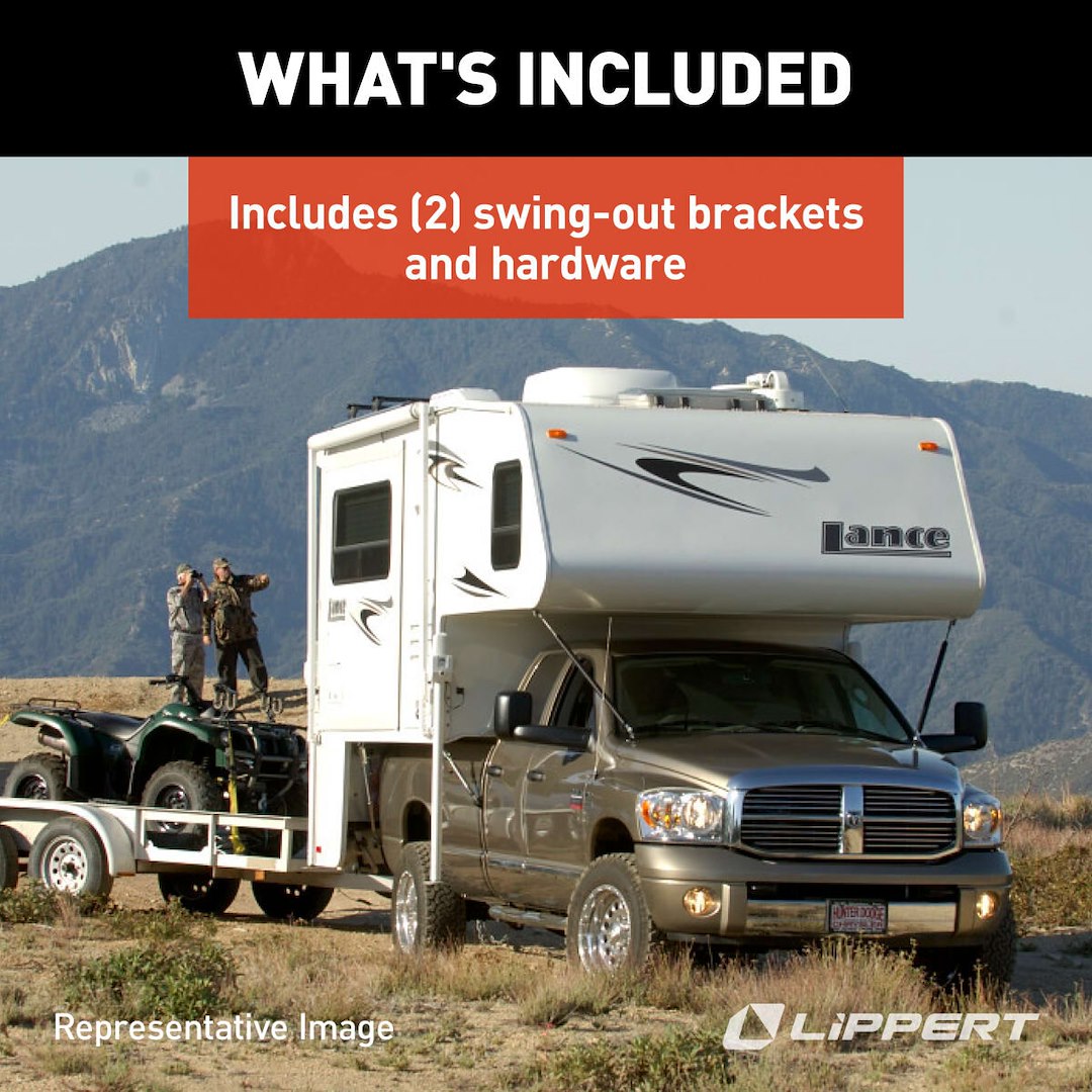 Product of Lippert Components 182496 Camper Jack Bracket