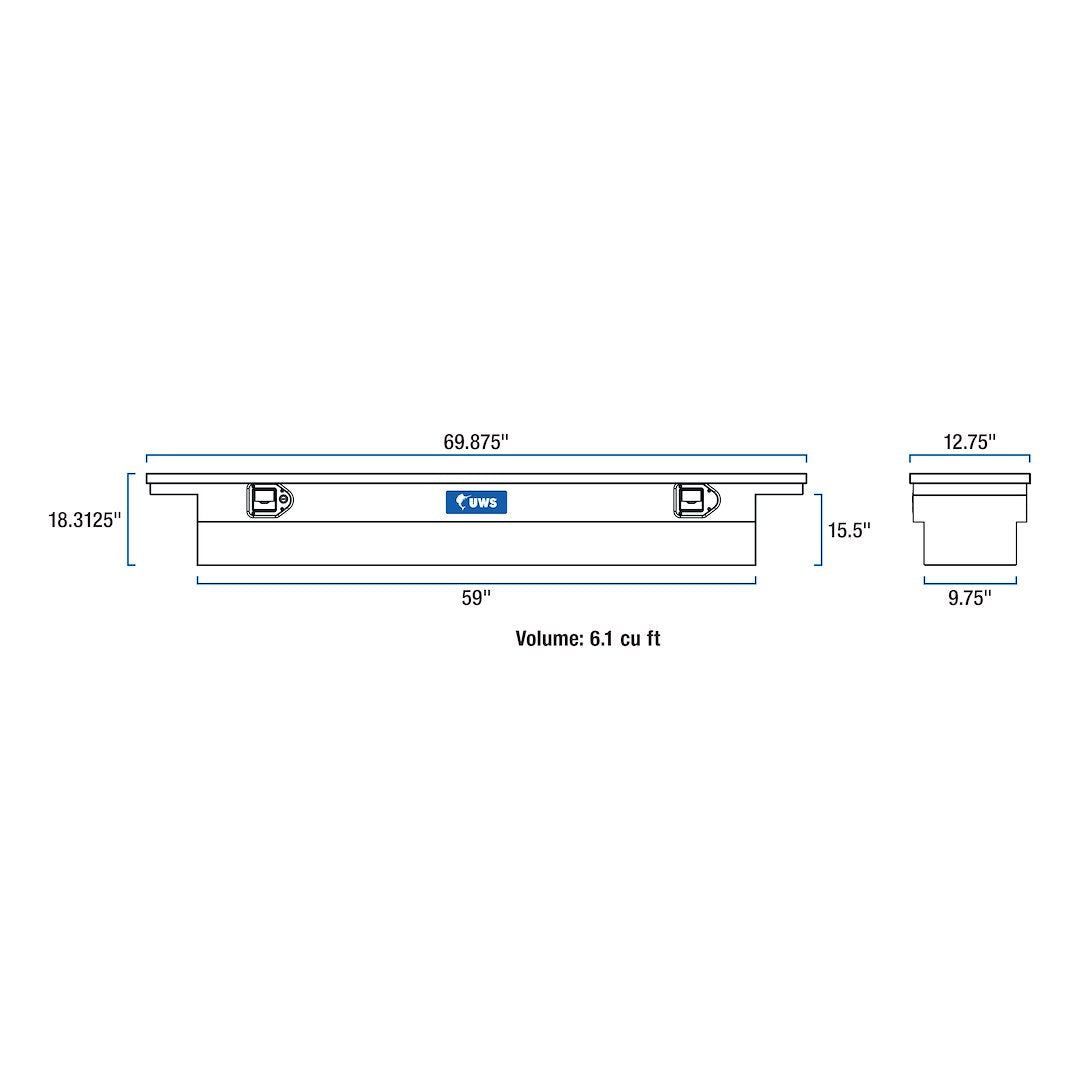 Uws Tbsd-69-Sl-Lp-B Tool Box||tbsd-69-Sl-Lp-B_3008x1990_Ca.Jpg||92||u22tbsd69sllb||1712712