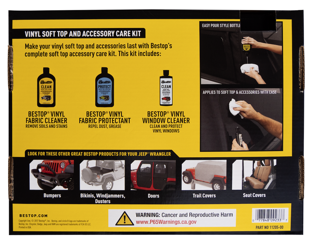 Product of Bestop 11215-00 Soft Top Care Kit