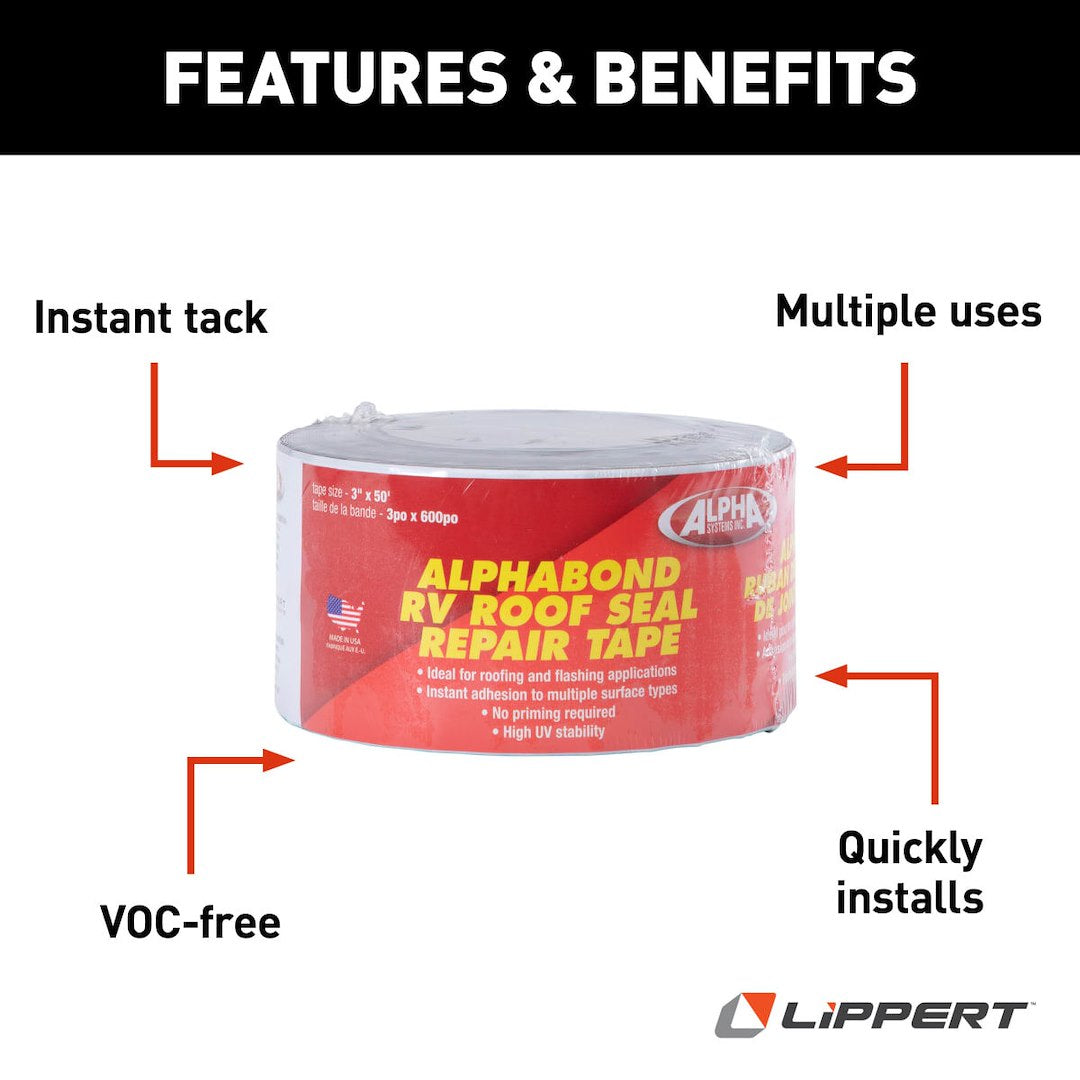 Product of Lippert Components 862408 Roof Repair Tape