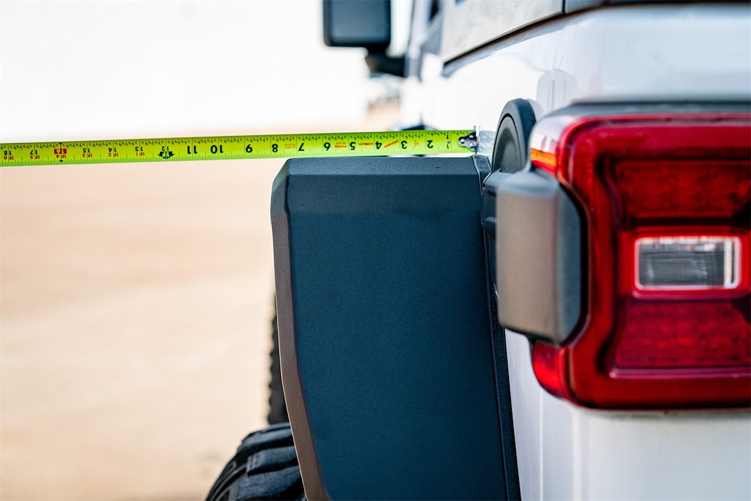 Product of Road Armor 518AFRWB Non-Exposed Fasteners Black Fender Flare -