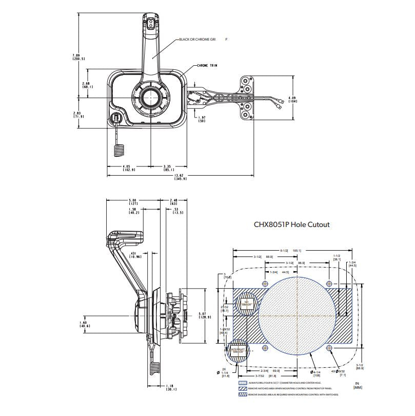 Product of Seastar Chx8051p Boat Control Unit