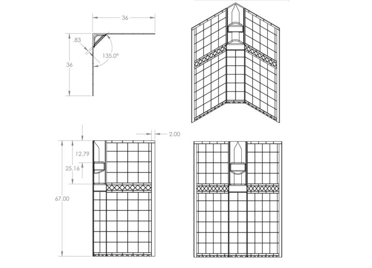Specialty Recreation Nsw3636w Shower Surround||nsw3636_Schem.Jpg||86||b1gnsw3636w||1734164